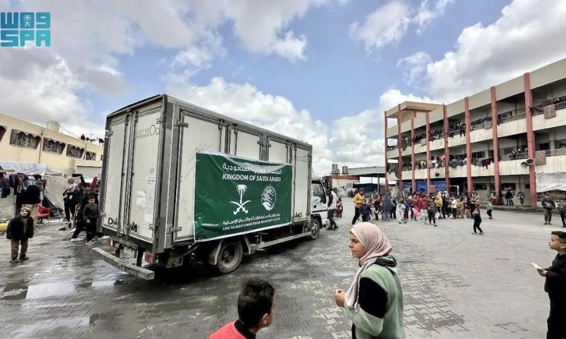 KSrelief, Gaza, Saudi Arabia, Rafah Governorate, Palestinian, Red Crescent,