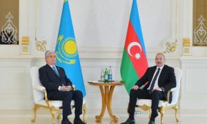 Azerbaijan, Kazakh President, Kazakhstan, Karabakh, President Ilham Aliyev, Kassym-Jomart Tokayev