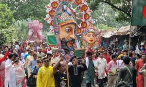 Ancient New Year Celebration Caps Long Eid Vacations in Bangladesh