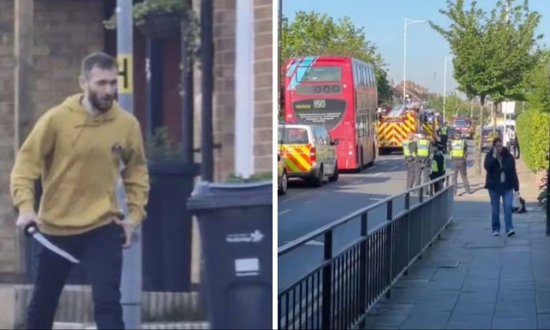 Sword-Wielding Man Arrested After Multiple Injuries in Hainault