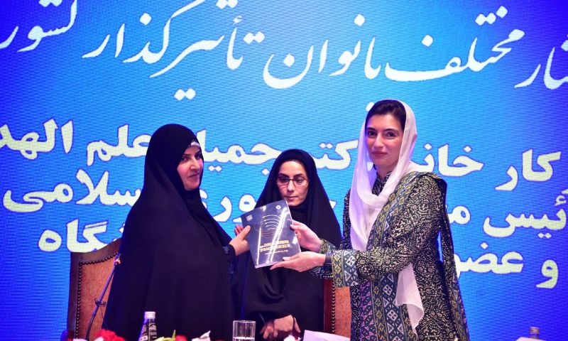 Iran's First Lady, Dr. Jamileh Alamolhoda, Pakistan Peoples Party, Aseefa Bhutto Zardari, President, Ibrahim Raisi, First Lady of Pakistan