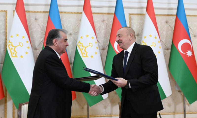 Azerbaijan, Tajikistan Ink Declaration on Strategic Partnership