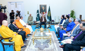 Buddhist Delegation Meets Pakistan’s PM, Discuss Interfaith Harmony, Heritage Preservation