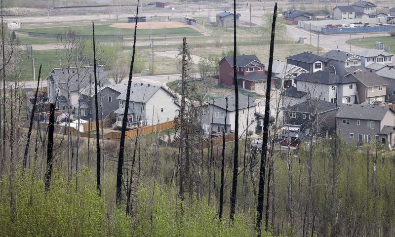 Canadians Forced to Flee Fires Threatening Oil Production Hub Return Home 2