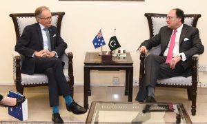 Australian High Commissioner, Pakistan, Muhammad Aurangzeb, China-Pakistan Economic Corridor, CPEC, Universities, economic, development