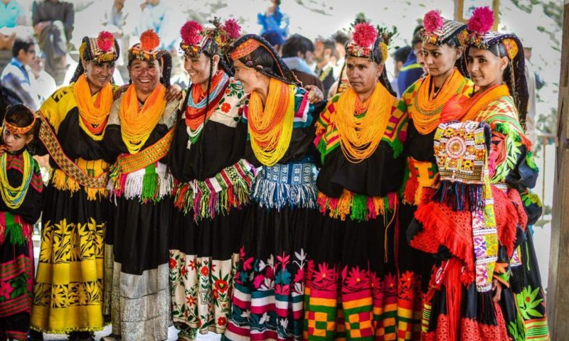 Kalash Valley Chilam Josh Festival in In Full Swing