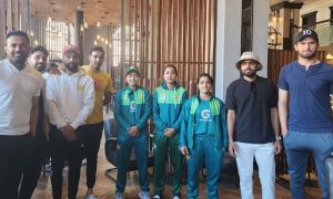 Pakistan Women's Cricket Team Meet Men's Squad in Leeds Ahead of T20I Fixtures