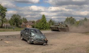 Russia Claims Advances on Two Fronts in Ukraine During Blinken's Visit