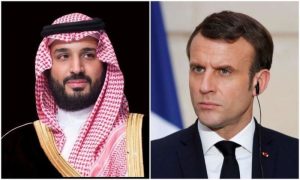 Saudi Crown Prince French President Hold Phone Call 1