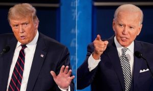 Trump Accepts Biden's Challenge to Debate Ahead of Poll