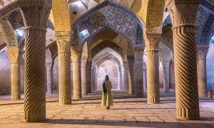 Vakil Mosque and Bazaar in Irans Southwestern City of Shiraz