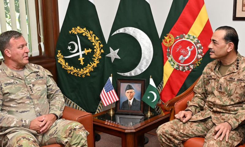 CENTCOM, General Michael Erik Kurilla, Pakistan’s Army Chief, General Syed Asim Munir, GHQ,