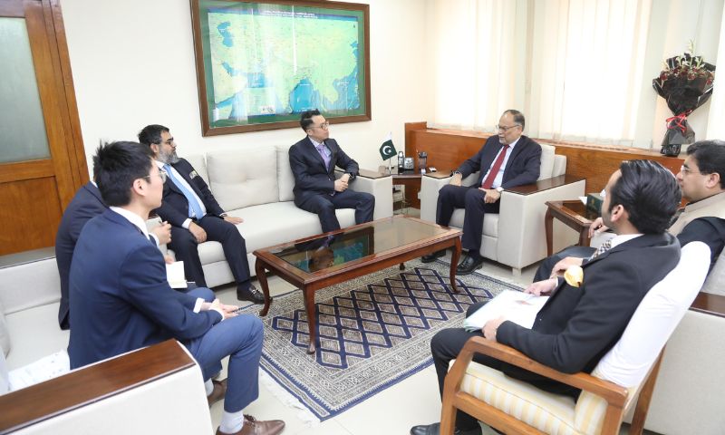 Huawei Pakistan, Ethan Sun, Planning Minister, Ahsan Iqbal, digital economy, GDP,