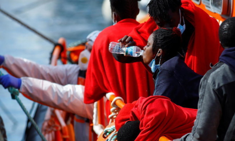 Cruise Ship Rescues 68 African Migrants Heading for Europe