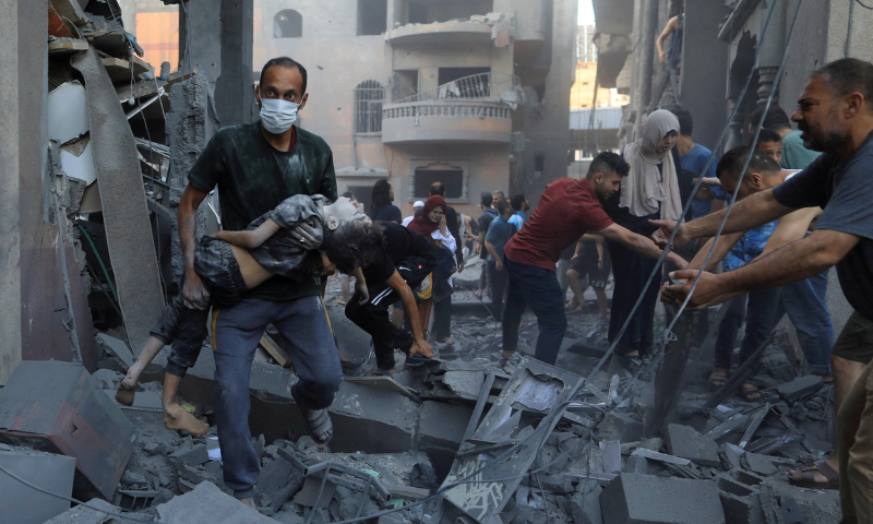 Egypt UAE Condemn Israeli Attack on Gaza Refugee Camp Killing 274 Palestinians 1
