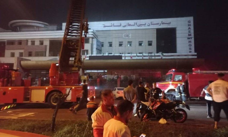 Fire Kills 9 Patients In Iranian Hospital 1