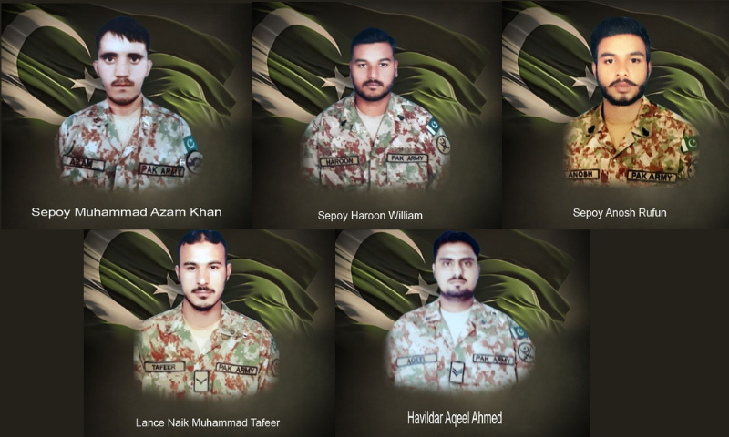 Five Soldiers Martyred in IED Blast in Northwest Pakistan 1