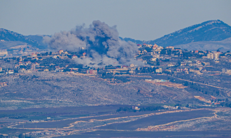 Hezbollah rockets hit Israeli sites in retaliation for border aggression against Lebanon