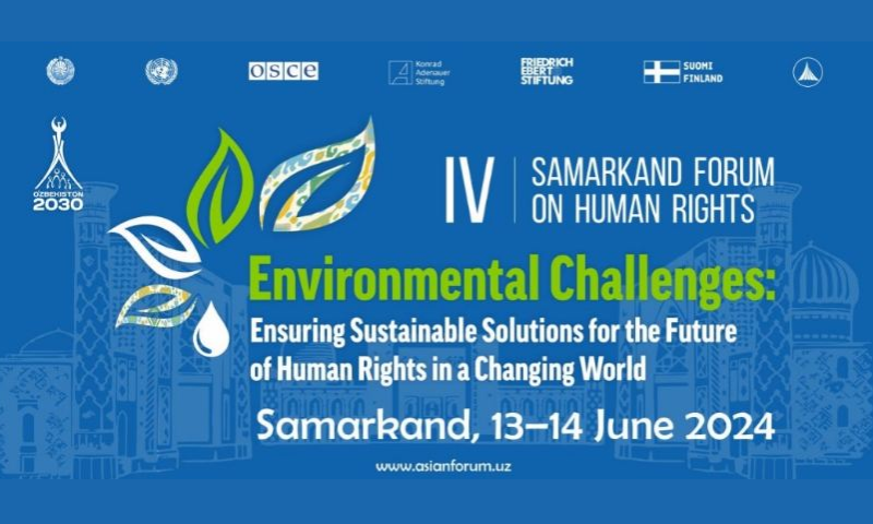 IV Samarkand Forum, Climate, Change, Human Rights