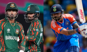 India Beat Bangladesh by 50 Runs in T20 World Cup 2024 Super 8 Match 1