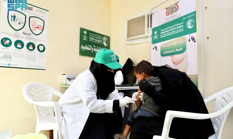 KSrelief Measles Vaccination Campaign Benefits More Than 15000 in Yemen