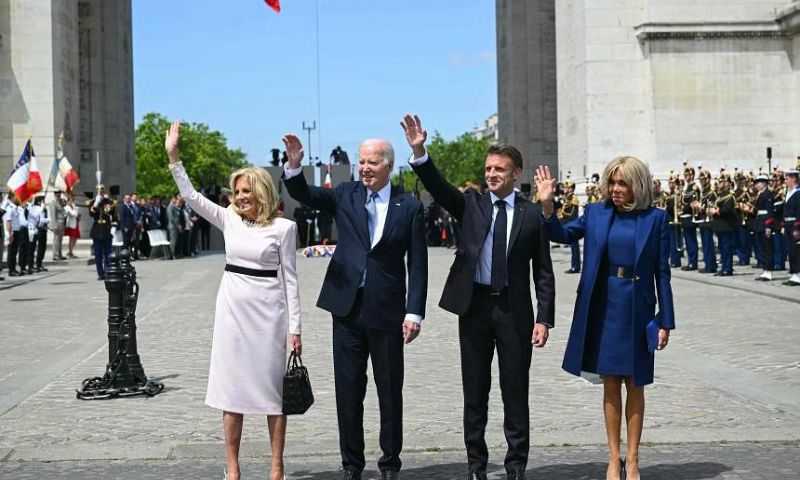 US, Biden, Ukraine, Russia, Kyiv, Washington, France, Paris, President Joe Biden, President Emmanuel Macron, Donald Trump, D-Day