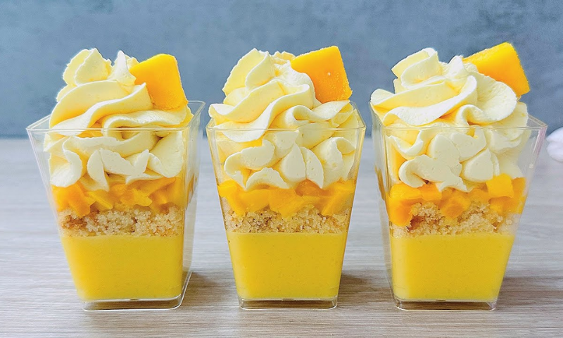 Mango Dessert Cups Recipe