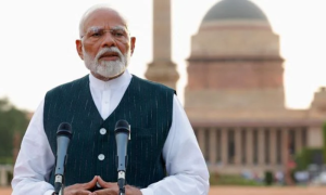 Modi Sworn in as Indias Prime Minister After Shock Poll Setback