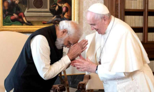Modis Invitation to Pope Francis Sparks Political Controversy in India