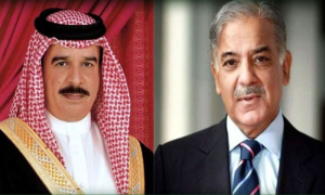 Pakistans PM King of Bahrain Admire Strong Relations Between Two Countries