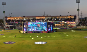 Rawalpindi Cricket Stadium Turns into Fan Park for Pakistan vs India Match