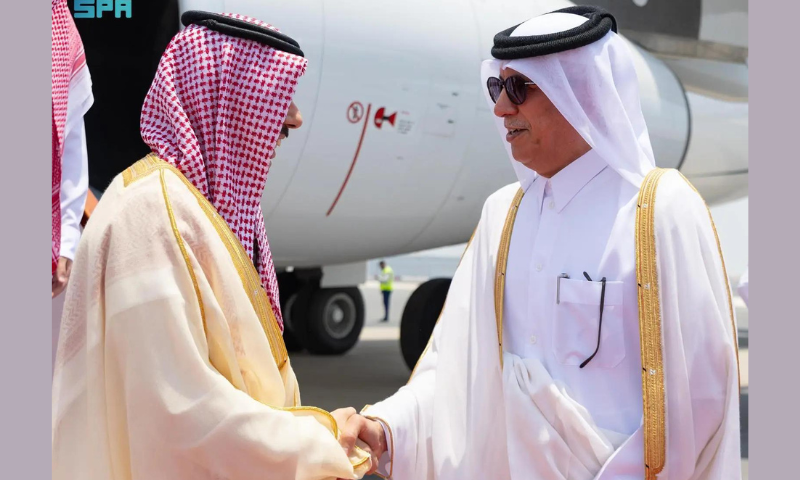 Saudi Arabias Foreign Minister Arrives in Qatar to Attend GCC Meetings