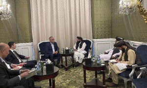 Taliban Govt Representatives Hold Talks with UN Envoys to Afghanistan in Doha