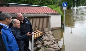 Germany, Floods, Bavaria, Baden-Wuerttemberg, Rains, Chancellor Olaf Scholz, Climate Change, Landslides