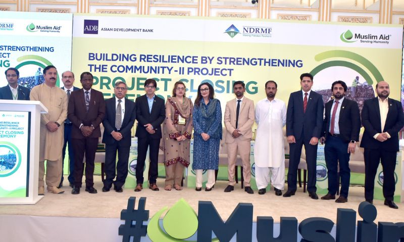 Muslim Aid Pakistan, Building Resilience by Strengthening Communities, Sherry Rehman, Senate Standing Committee, Climate Change, Senate of Pakistan, NDRMF, Asian Development Bank, NDMA, PDMAs,