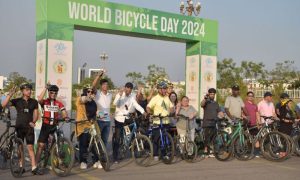 World Bicycle Day, Turkmenistan, Sports Diplomacy, Islamabad, Pakistan,