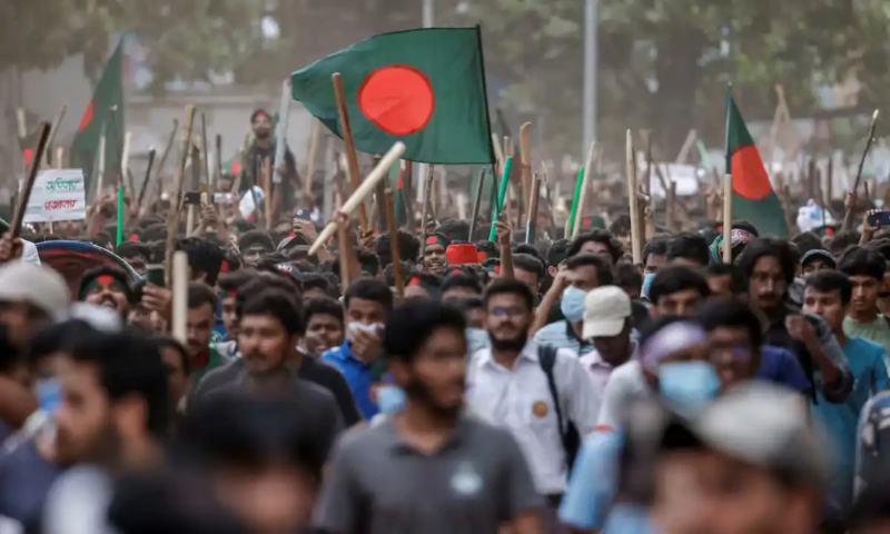 Bangladesh, Amnesty International, Bangladesh Chatra League, Crackdown, Protest