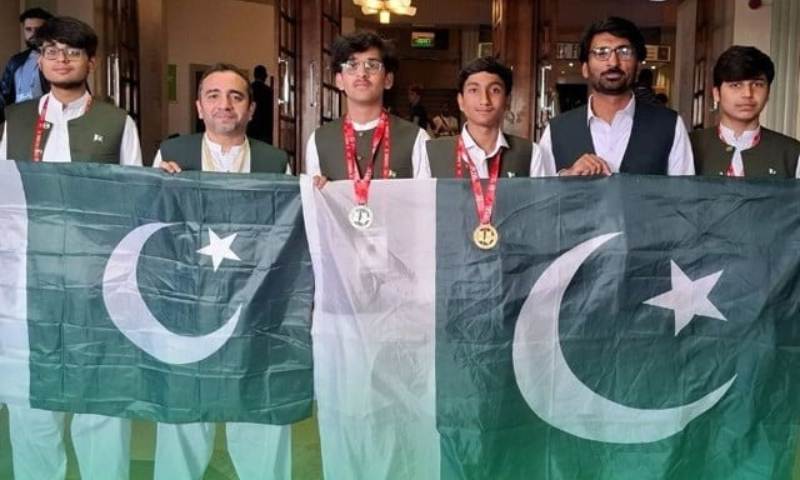 Pakistani students, International Mathematics Olympiad, IMO, silver, bronze medals, Bath, United Kingdom, Razi Hasan Mansoor, Astana, Kazakhstan,