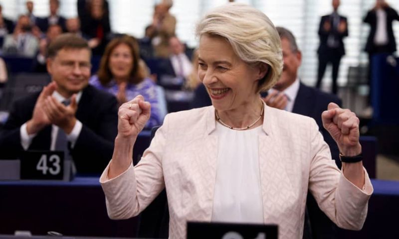 European Commission, Ursula von der Leyen, Europe's green transition, European Parliament, Russia's conflict, Ukraine, climate change,