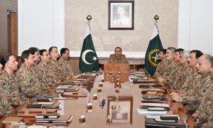 Pakistan Army, security situation, Azm-e-Istehkam, ISPR, Pakistan’s Army, General Syed Asim Munir, Corps Commanders’ Conference, General Headquarters