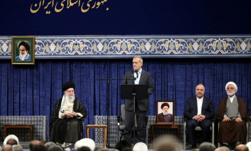 Iran's Supreme Leader, Masoud Pezeshkian, Presidential Powers, Iran, President, Ayatollah Ali Khamenei, Saeed Jalili, Europe, United States, Nuclear Deal