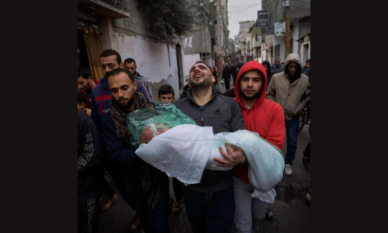 Israel Bombs Gaza Hezbollah Fire Rockets as Gaza Death Toll Surpasses 38153