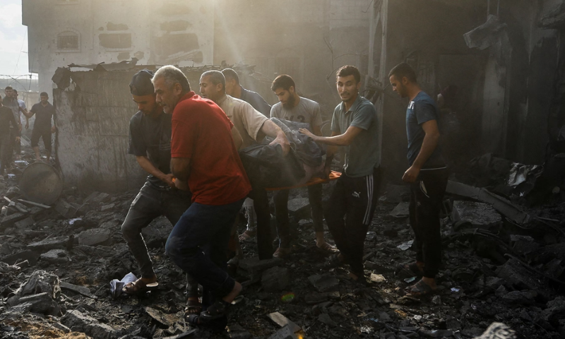 Israel Orders All Gaza City Residents to Evacuate Struck UN Agencys Building