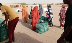 KSrelief, Shelter, Bags, Sudan