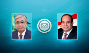 Kazakhstan, Egypt, Revolution Day, President Abdel Fattah al-Sisi, President Kassym-Jomart Tokayev