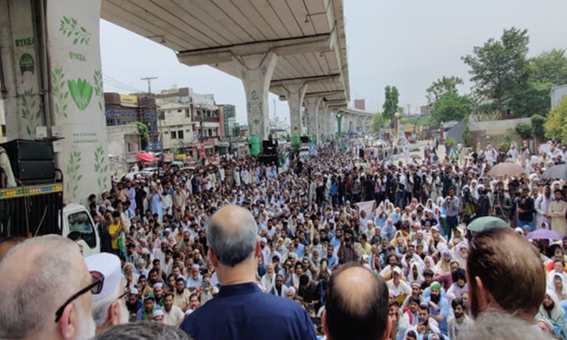 Pakistan, Jamaat-e-Islami, JI, Hafiz Naeem, sit-in, IPPs,