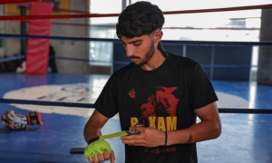 Palestinian Boxer Waseem Abu Sal Prepares for Historic Olympic Debut