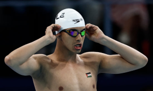 Palestinian, Olympics, Gaza, Israel, Swimmer,