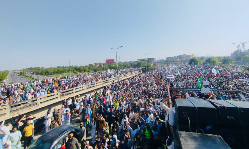 TLP, Sit In, Rawalpindi, Traffic, Chaos