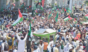 TLP Sit in Disrupts Rawalpindi With Traffic Chaos 1